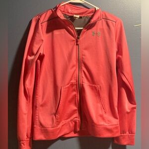 Under Armor Zip-Up Jacket Pink